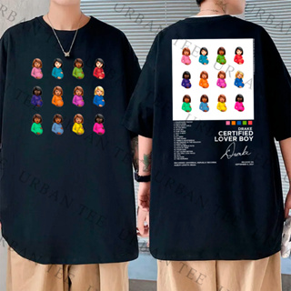 Camiseta Basica Algodao Drake Certified Lover Boy Album Tracklist Rapper Unissex em Oferta na Shopee