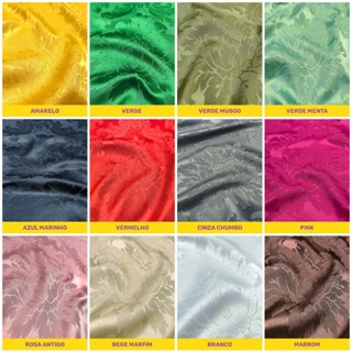 Tecido Jacquard Medalhão 100% Poliéster Para Decoração 1m X 2,80m em Oferta na Shopee