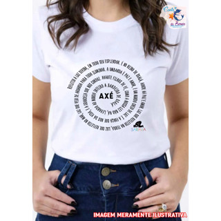 CAMISETA UNISSEX HINO DA UMBANDA