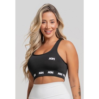Top Nadador com bojo AQN SPORT preto