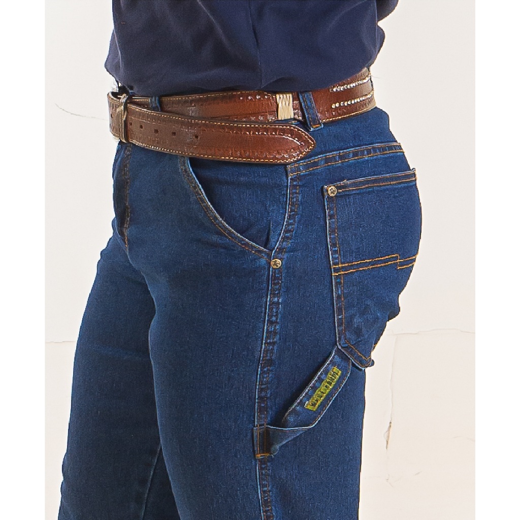 Calça Jeans Masculina Modelo Carpinteira Country West Village