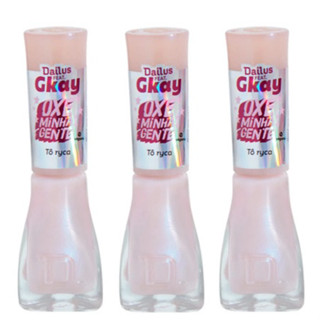 Kit Top Coat Dailus Queridinhos Tô Ryca 3un Vegano
