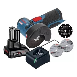 Esmerilhadeira Bosch Angular A Bateria 4ah Gws 12v-76 Bivolt em Oferta na Shopee