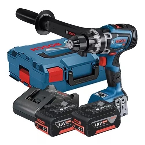 Furadeira Parafusadeira Bosch 2 Bat 4ah Gsb 18v-150 Com Maleta - Home & Living