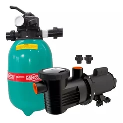 Filtro Piscina Dancor Dfr-12 C/bomba 1/3 Weg 30.000l Bivolt
