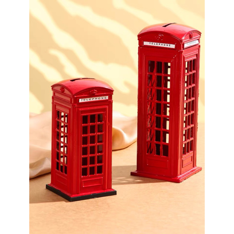 Enfeite Miniatura Cabide Telefônica Para Decoração Cofre 18cm