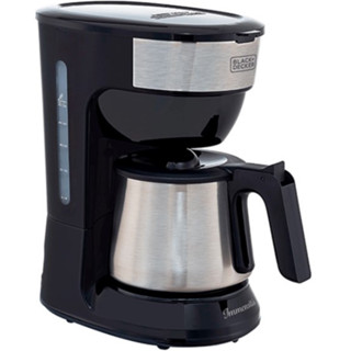 Cafeteira Elétrica Black+Decker Jarra Aço Inox Térmica + Filtro Permanente CM38-BR Preto/Inox