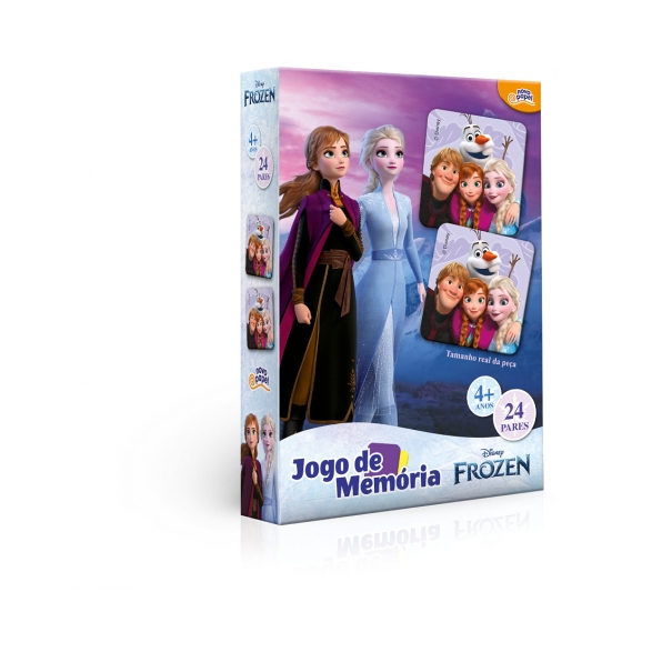 Jogo da Memória Frozen - Toyster 8030 em Oferta na Shopee