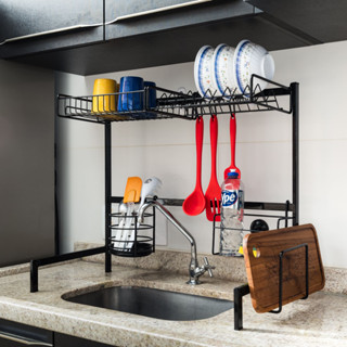 Escorredor Louça Autossustentavel Bancada Cozinha Pia Aço 63cm Cozinha Suspensa