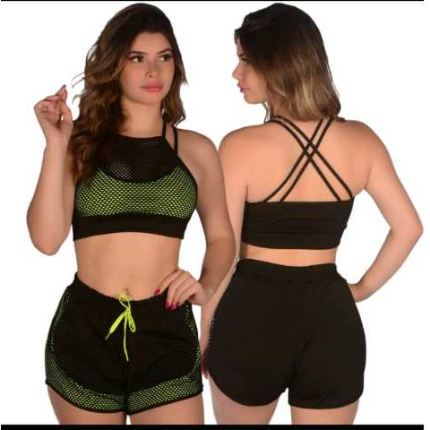 CONJUNTO FITNESS ACADEMIA LAZER CAMINHADA