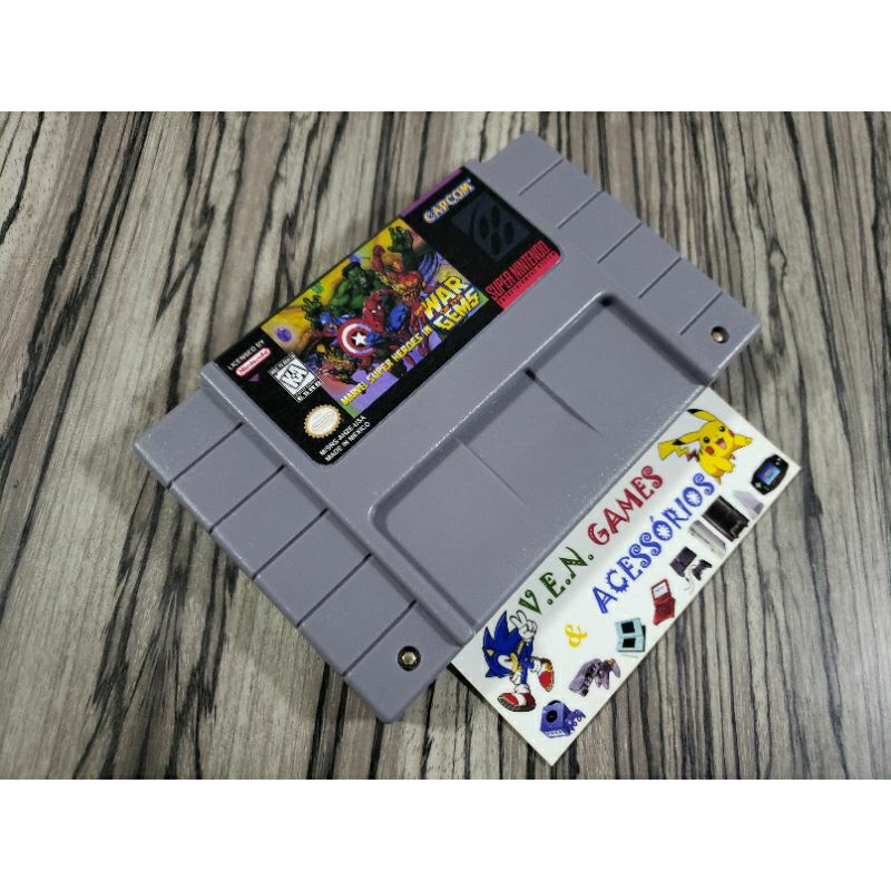 MARVEL SUPER HEROES P/ SUPER NINTENDO + GARANTIA!!!!