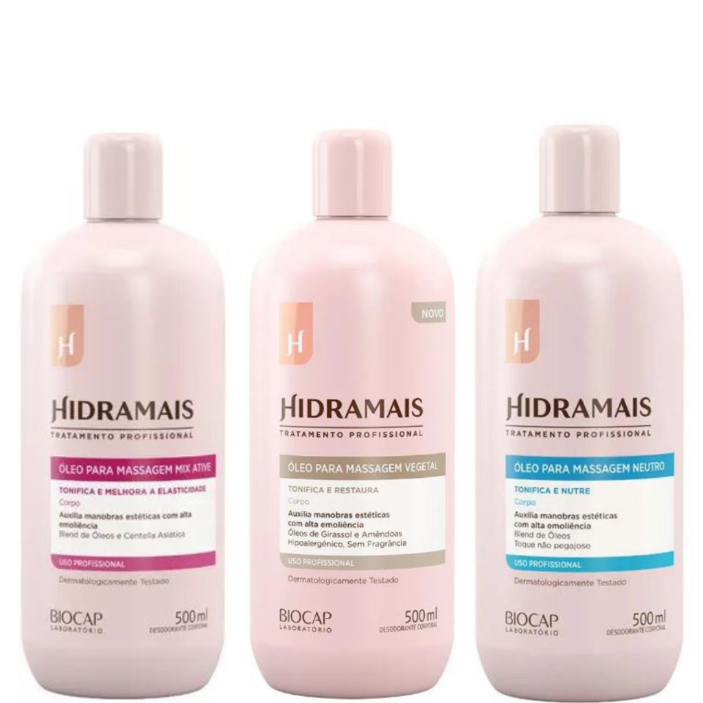 Hidramais Óleo Para Massagem 500ml