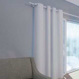 Cortina Corta Luz 100% Blackout PVC 1,30 X 1,70 Blecaute  - 1 Folha/peça/lado - Quarto Sal...