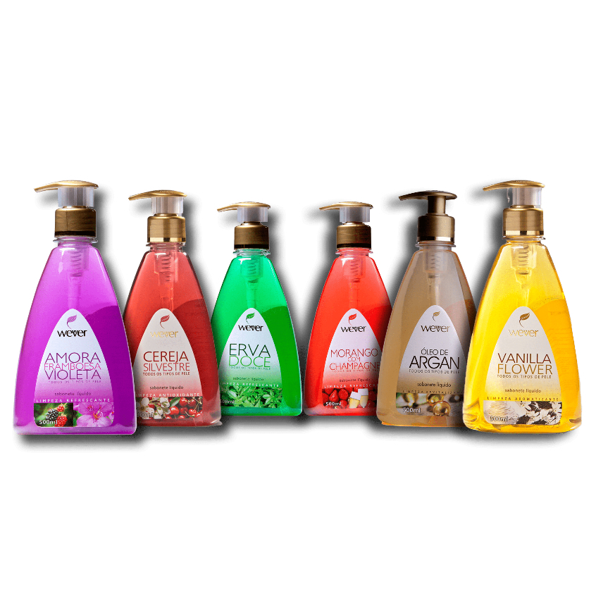 Sabonete Líquido Wever 500 ml - Fragrâncias