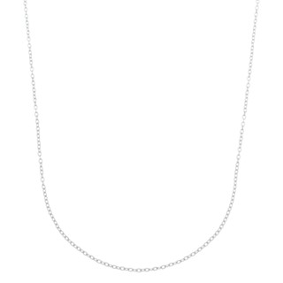 Corrente Feminina Aço Inox Fininha Elo Cadeado 1,2mm 45cm Não Escurece