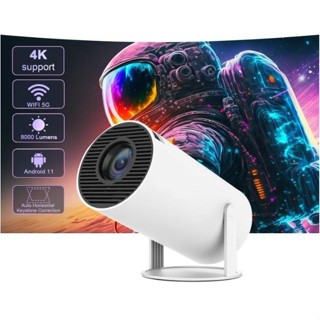 Projetor Hy300 Hd 200ansi Bluetooth 5.0 Bivolt Android 11 Portatil 5G Wifi 6 Envio Imediato