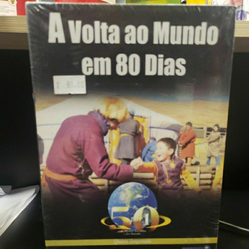 A VOLTA AO MUNDO EM 80 DIAS 4 TEMPORADA_ DVD LACRADO