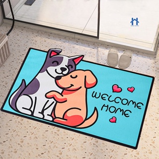 Tapete tipo Capacho para Porta de Entrada Estampado Pet Antiderrapante 40x60cm em Oferta na Shopee