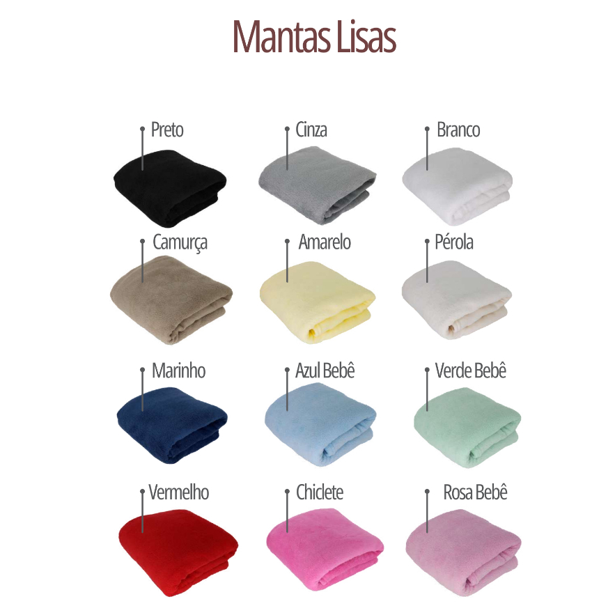 Manta Cobertor Confort microfibra King Size 240 x 220 cm- 100% poliéster