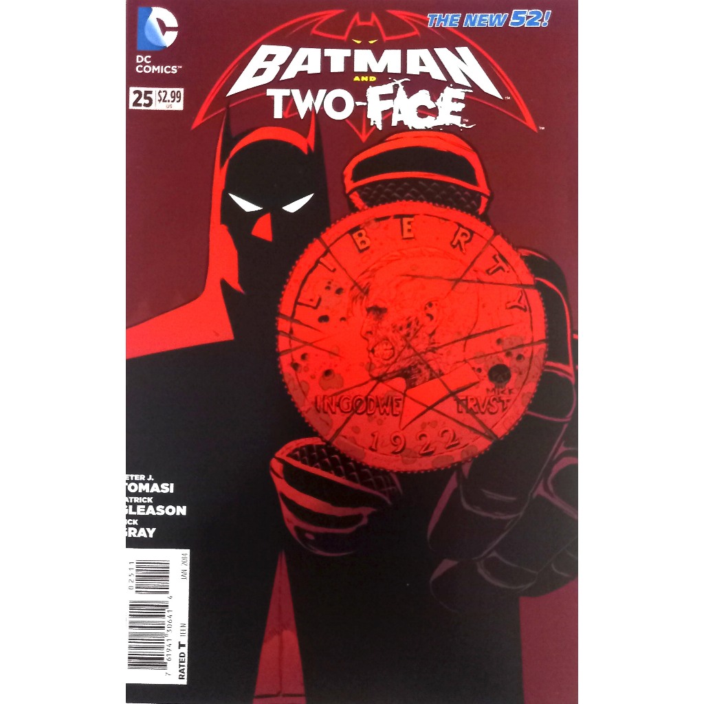 Hq DC Batman and Robin 25 - Two-Face - The New 52! - Importada - 2014