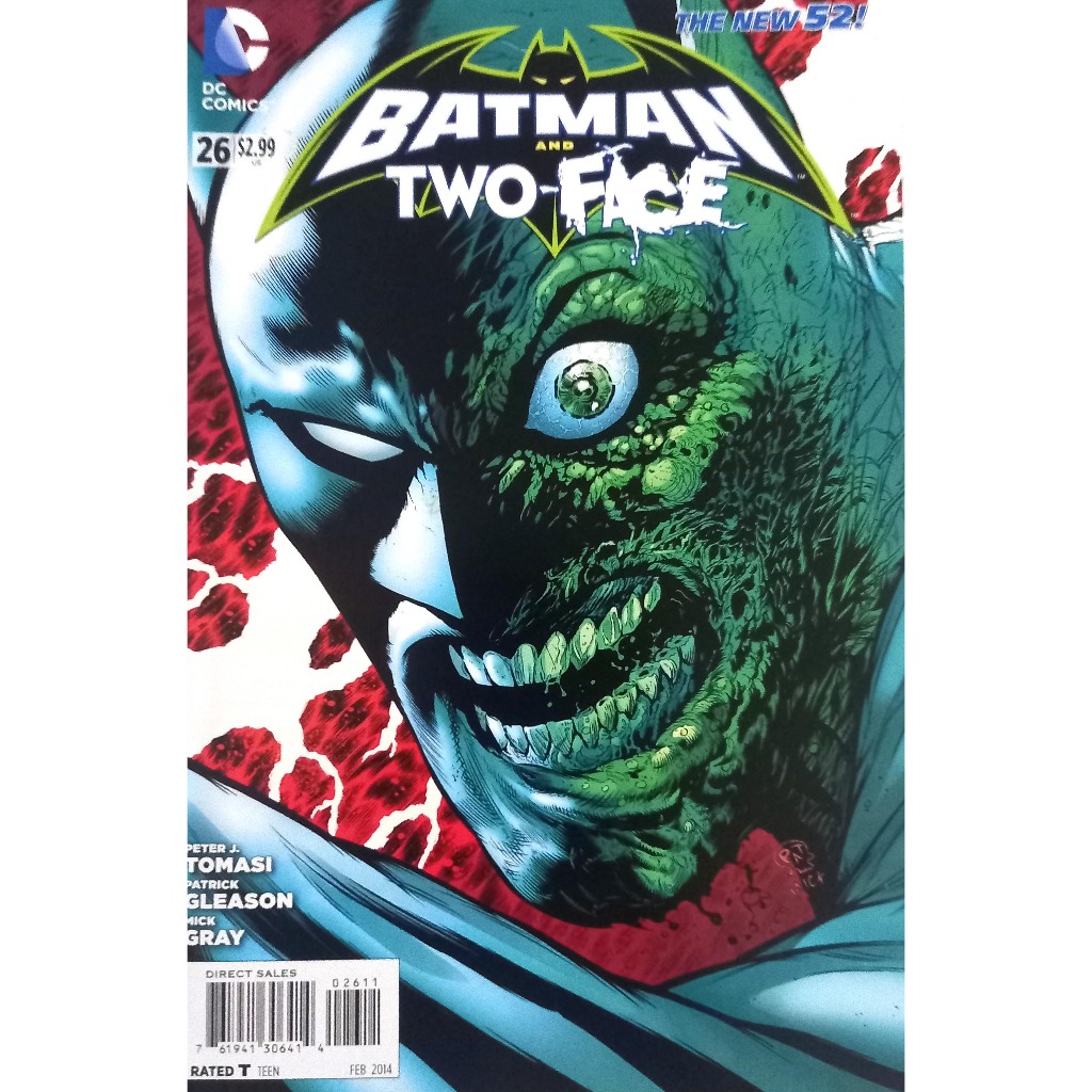 Hq DC Batman and Robin 26 - Two-Face - The New 52! - Importada - 2014