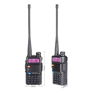 Rádio Comunicador Dual Band Uhf Vhf Uv-5r HT Fm em Oferta na Shopee