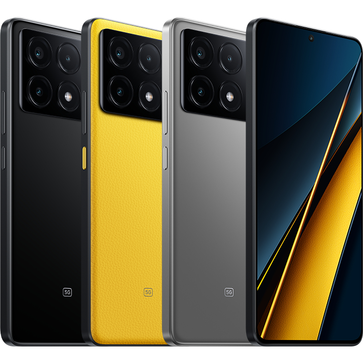 Celular Xiaomi POCO X6 Pro 5G 512GB / 256GB Dual Sim 12GB / 8GB Ram Versão Global NFC