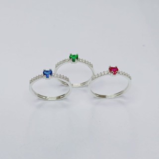Anel Solitário Prata legítima 925 /Anel em Prata 925 /Anel em Prata Personalizado Meninas Super Poderosas