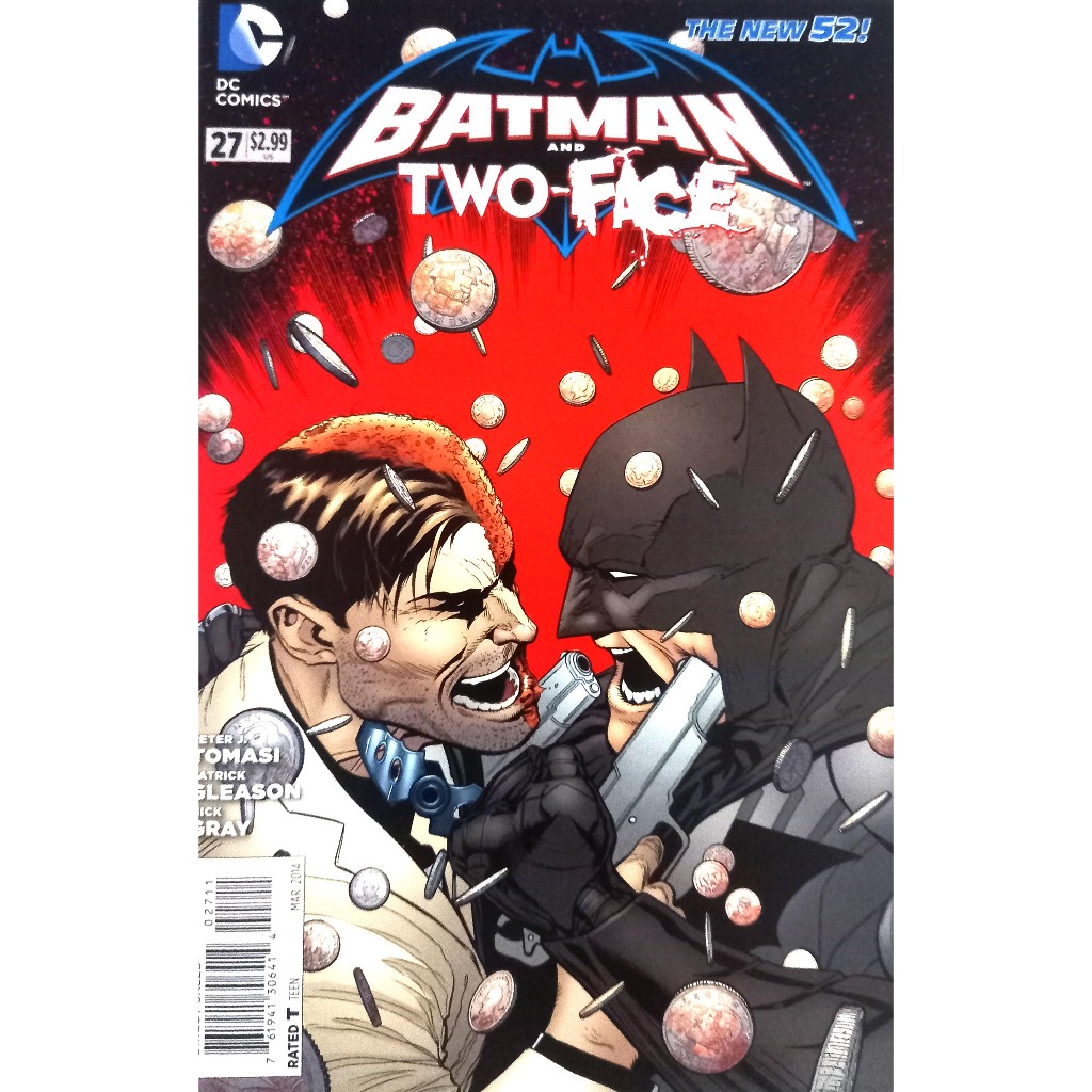 Hq DC Batman and Robin 27 - Two-Face - The New 52! - Importada - 2014