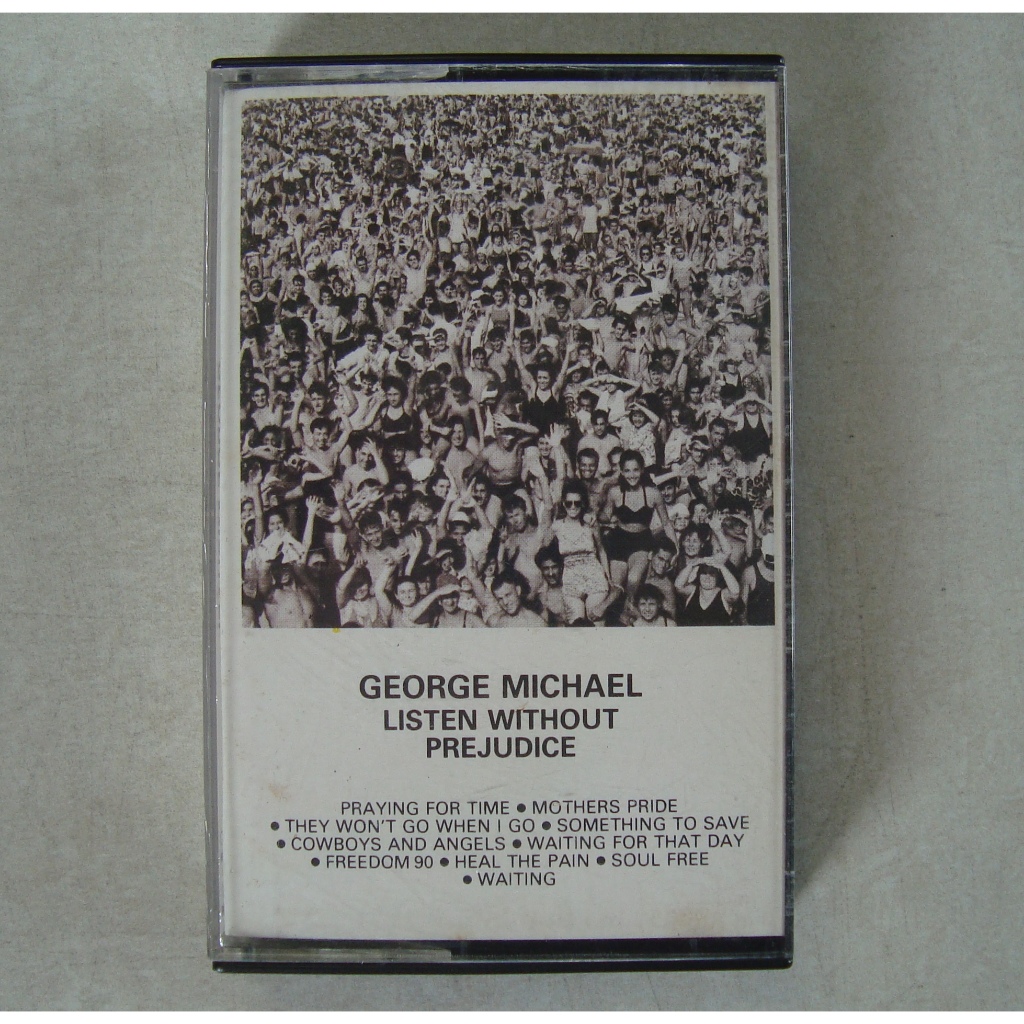 George Michael 1990 Listen Without Prejudice, Fita K7 Original