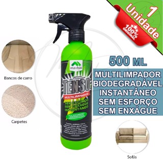 Tenso Limpa Estofados Sofá Banco De Carro Tensoativo 500ml - Maxbio