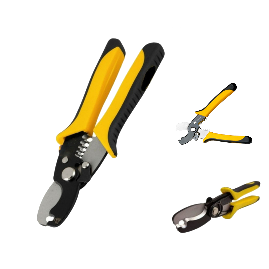 Alicate Pro De Corte Desencapador 7pol Para Fios E Cabos em Oferta na Shopee