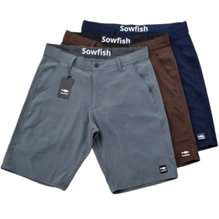 Bermuda masculina social tactel com elastano em Oferta na Shopee