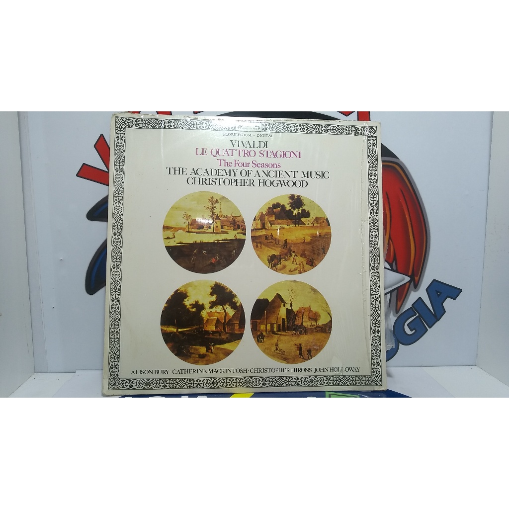 Vivaldi, The Academy Of Ancient Music, Christopher Hogwood – Le Quattro Stagioni lp