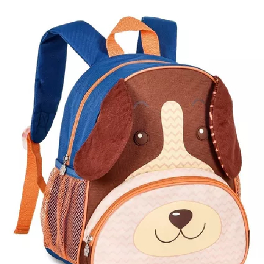 Mochila Costas escolar Infantil Pets Bichinhos cachorro cachorrinho mini creche pequena Meninos