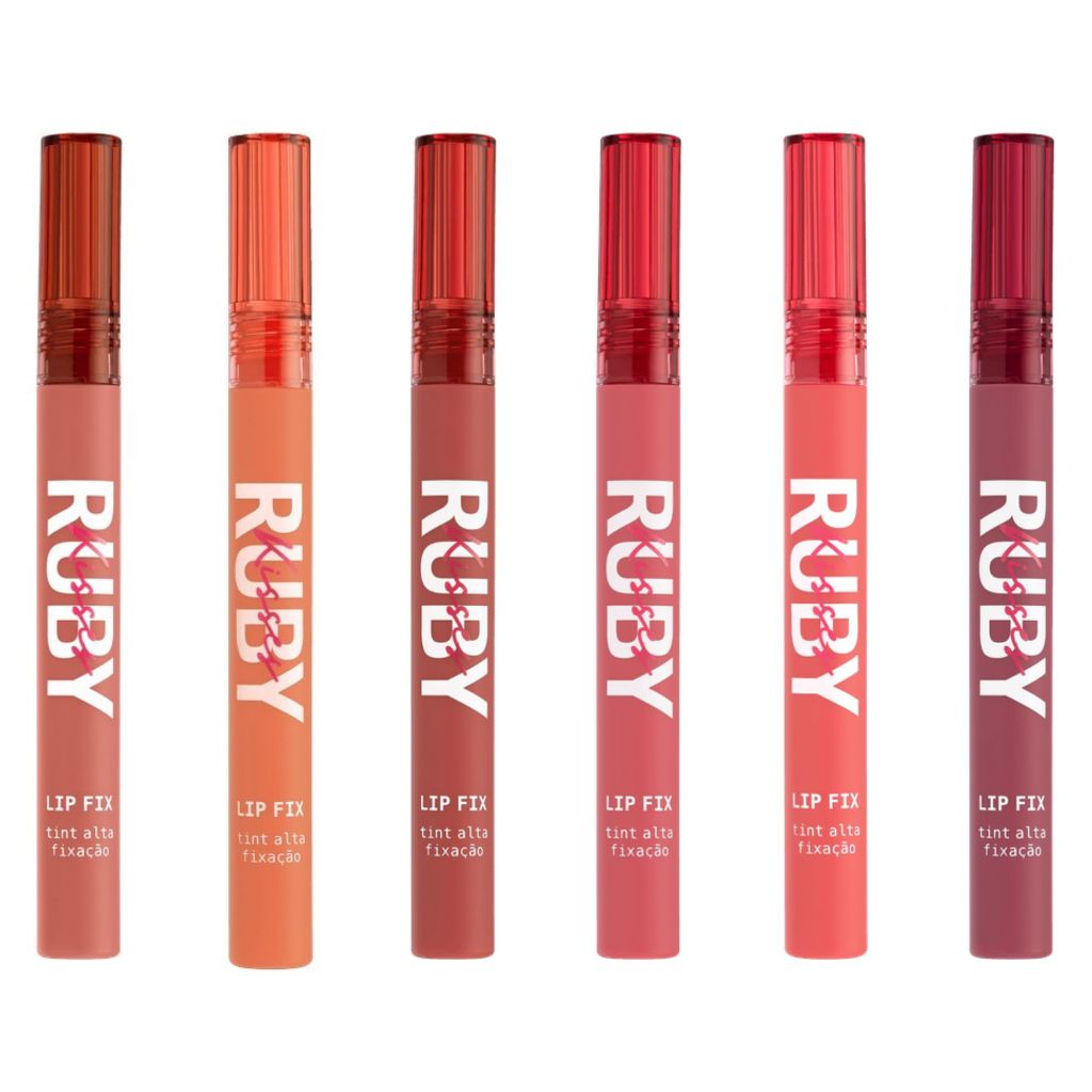Lip Fix Tint Ruby Kisses - Lip Tint Alta Fixação Matte RK 2ml