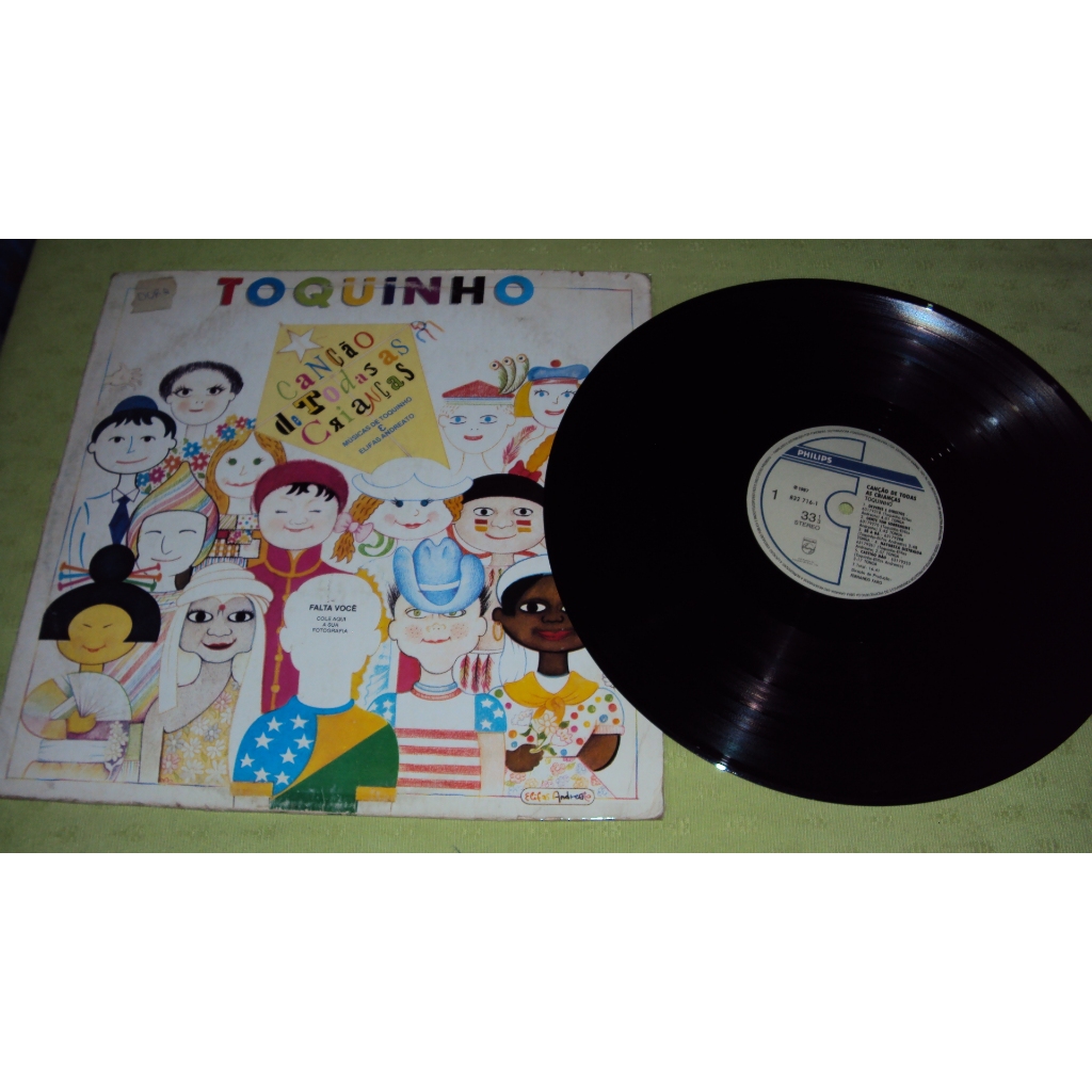 lp vinil. Toquinho. Canção de todas as Crianças..musicas de toquinho e elifas andreato.