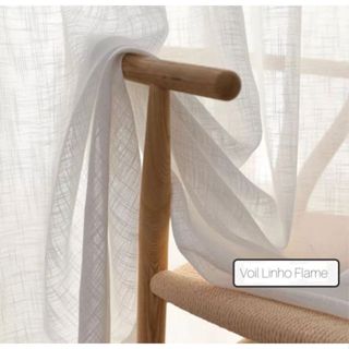 Cortina de Pia Voil Linho Flame 2,80m x 0,80cm Cozinha em Oferta na Shopee