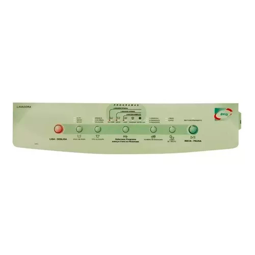 Painel Decorativo Para Lavadora Brastemp Bwf08a 326025158