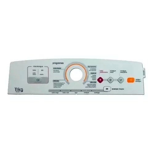 Painel Decorativo Para Lavadora Brastemp Bwk11 W10752134