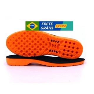 Palmilha em Gel PU Ortopédica Super Confortável Flexível Ideal Para Quem Sente Dores nos Pés