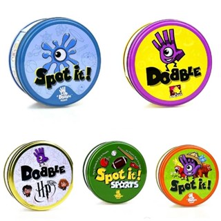 Dobble Spot It Jogo de Cartas Competitivo  2 - 8 jogadores varios modos de jogo tematicos