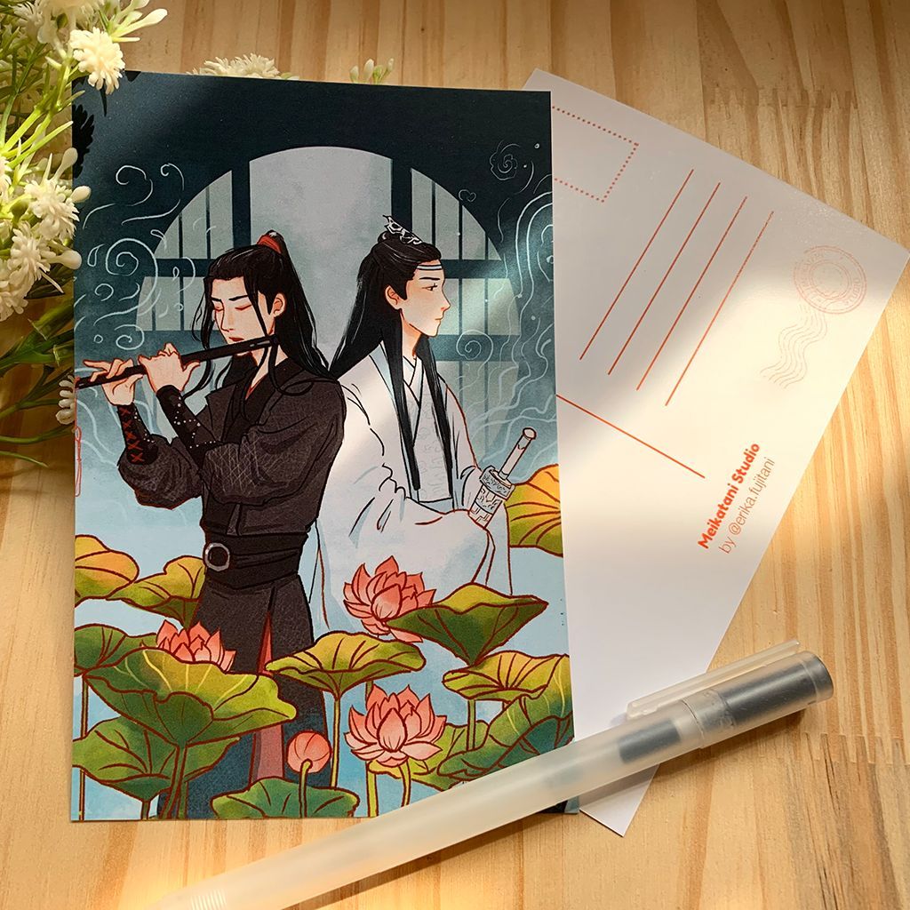 Cartão postal  | Mo Dao Zu Shi | The Untamed | Print | Postcard | Meikatani Studio