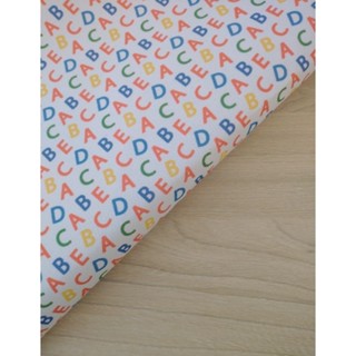 Lonita para laço alfabeto tecido 25x50