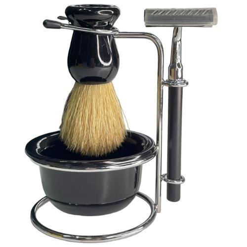 Kit Tigela Executivo de Barbear com Barbeador para Espuma de Barbear Cod: 1623