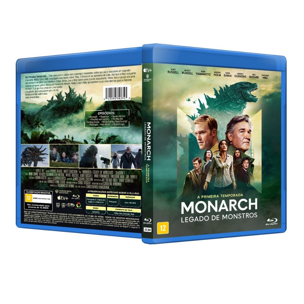 Blu-ray: Monarch - O Legado De Monstros DUB/LEG [PERSONALIZADO] em Oferta na Shopee