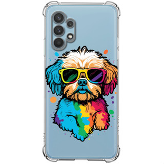 Capa Samsung A32 4G Capa Tpu Desenhos Variados Capinha Case Dog, Cão, Cachorro.
