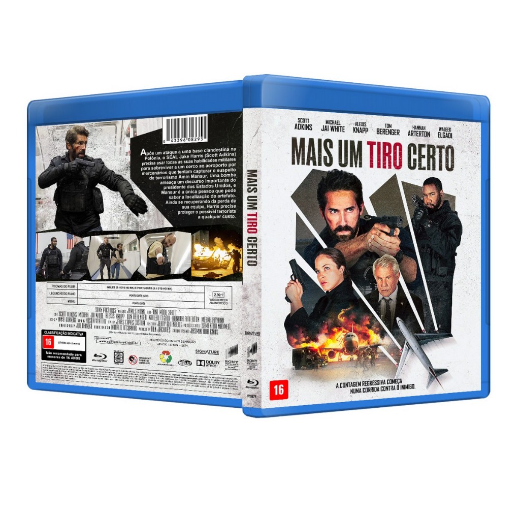 Blu-ray: Mais Um Tiro Certo DUB/LEG [PERSONALIZADO]