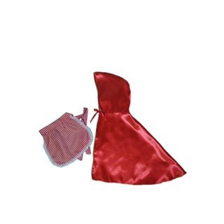 Kit Fantasia Chapeuzinho vermelho Adulto e Infantil em Oferta na Shopee