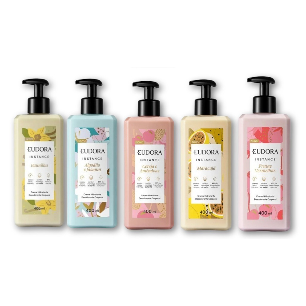 Hidratante Instance Eudora Corporal 400ml em Oferta na Shopee